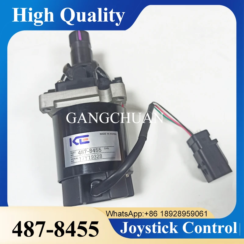 Remote Control Valve 487-8455 4878455 Joystick control for caterpillar E320GC E323GC E345GC Excavator Parts