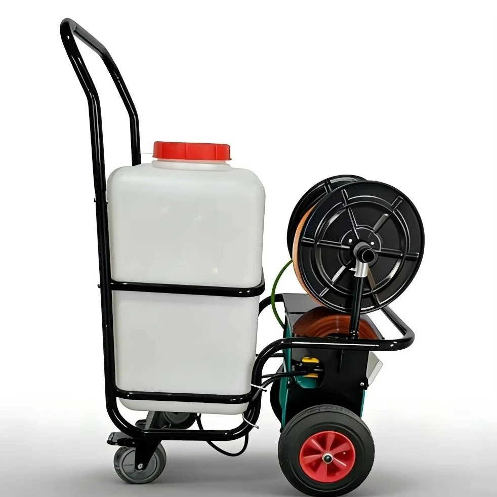 Hand Push Trolley Sprayer 60L 75L 105L 160L Electric  Diesel High Pressure Agricultural Disinfection Sprayer