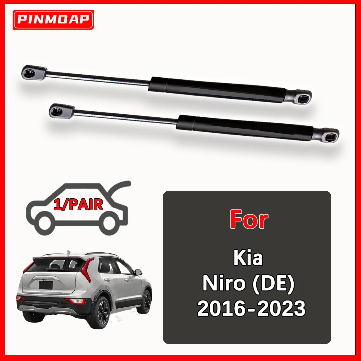 

Trunk Gas Struts Spring Bar For Kia Niro (DE) 2016-2023 OE 81771G5000 Rear Shock Strut Bar Pressure Rod Colorful Style