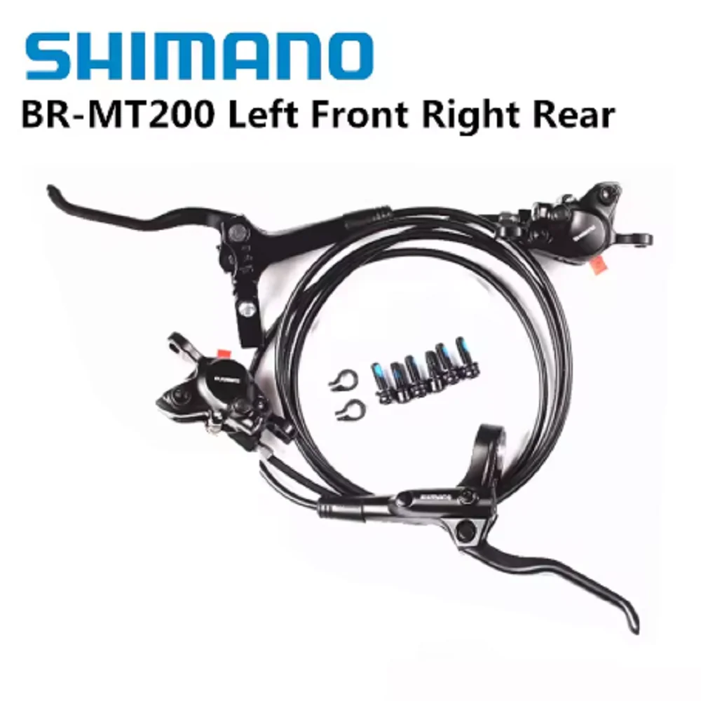 Shimano MT200 Bremse BL BR MTB E-Bike Hydraulische Scheibenbremse Fahrrad Elektrofahrradbremse Links vorne rechts Hinterradbremse