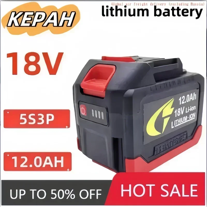 

5S3P is suitable for charging 12000mAh Makita 18V/21V 18650 lithium battery. Compatible with cordless power tool battery charger