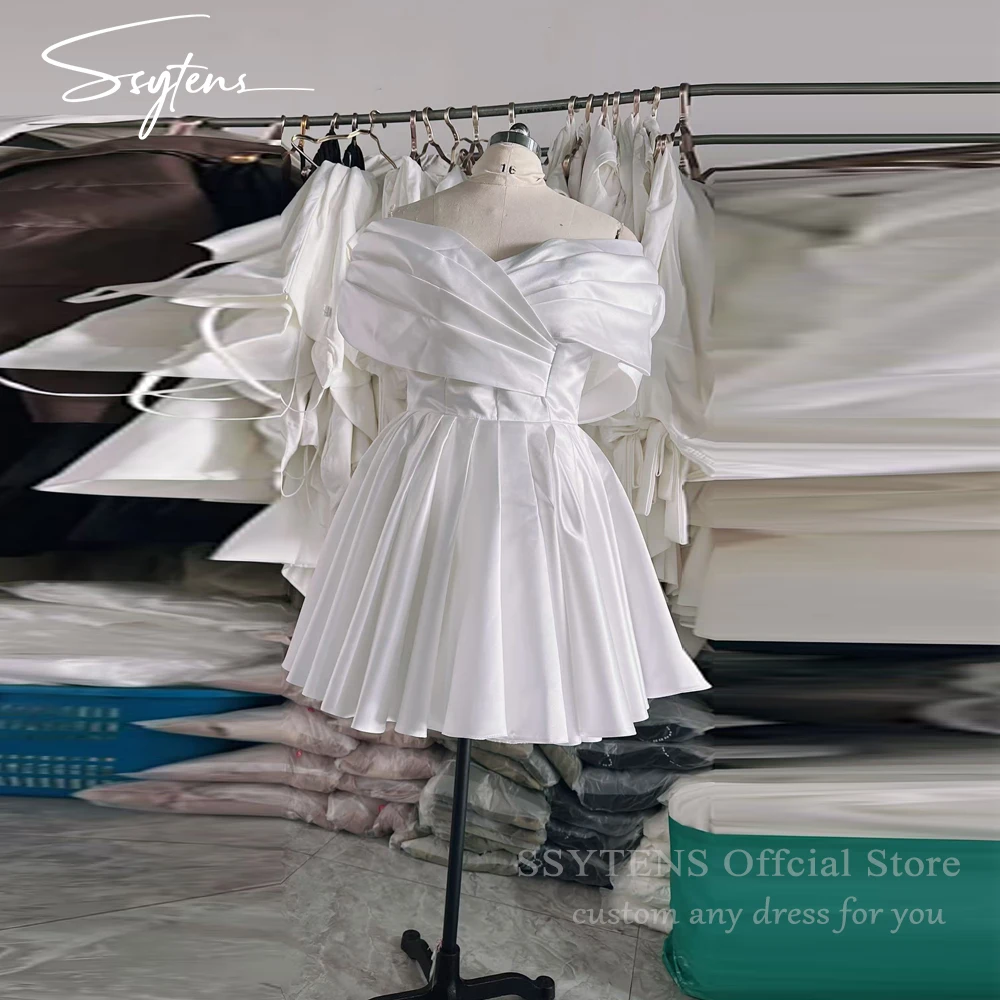 

Red Short Prom Party Dresses Customized Satin Mini Formal Occasion Evening Gowns vestidos de fiesta Graduation Mini Event Dress