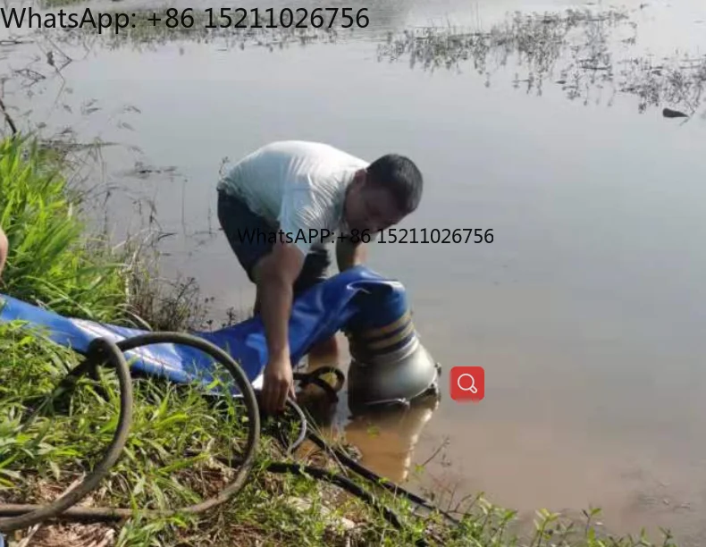 600m3/H Submersible Hydraulic Hand Water Pumps Large Flow Portable Hydraulic Submersible Pump