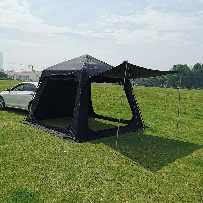 Suitable for SUV camping without setting up waterproof tents, rear extension shading