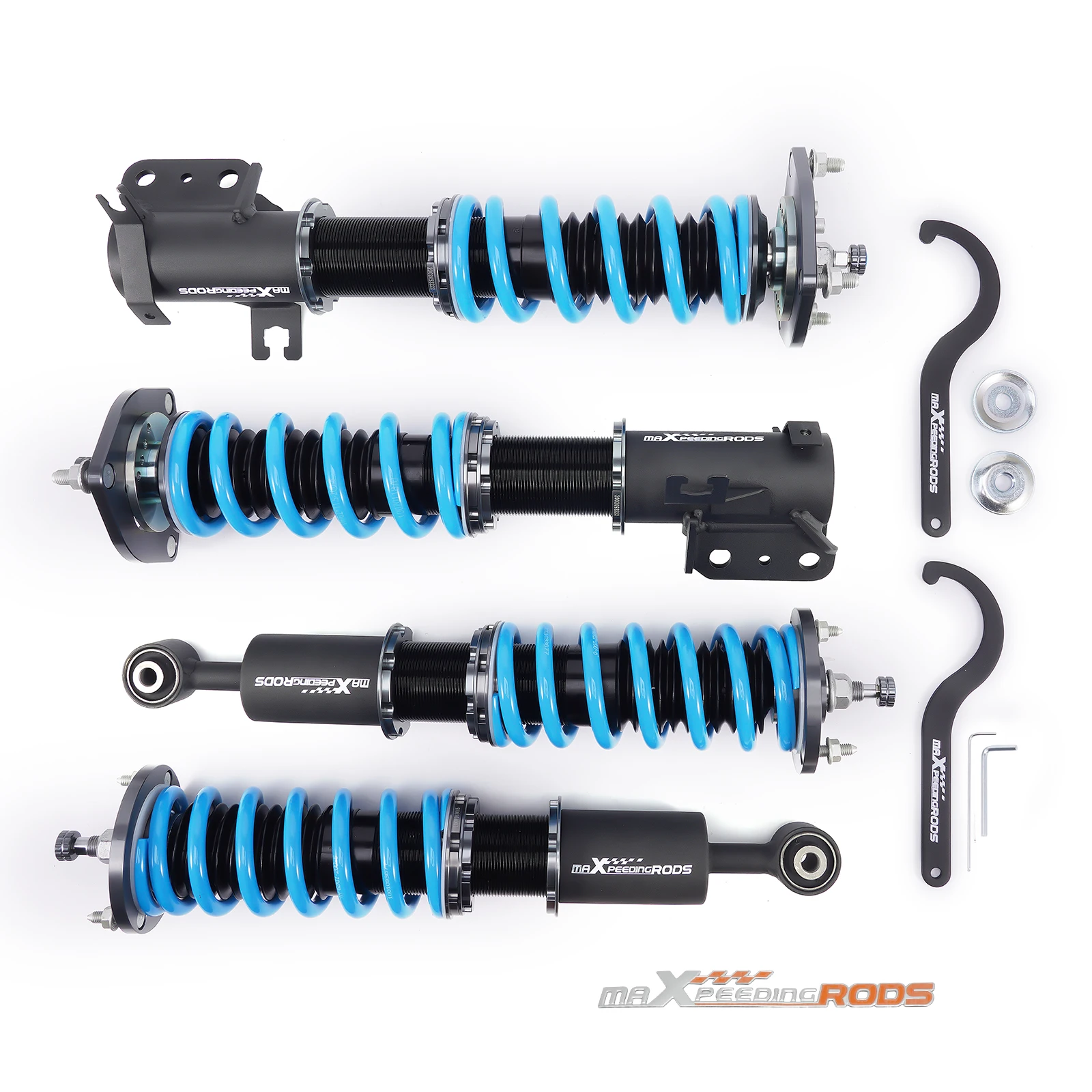 MaXpeedingrods 24 Level Adjustable Coilover Shock Kit For Nissan Maxima 1995-1999