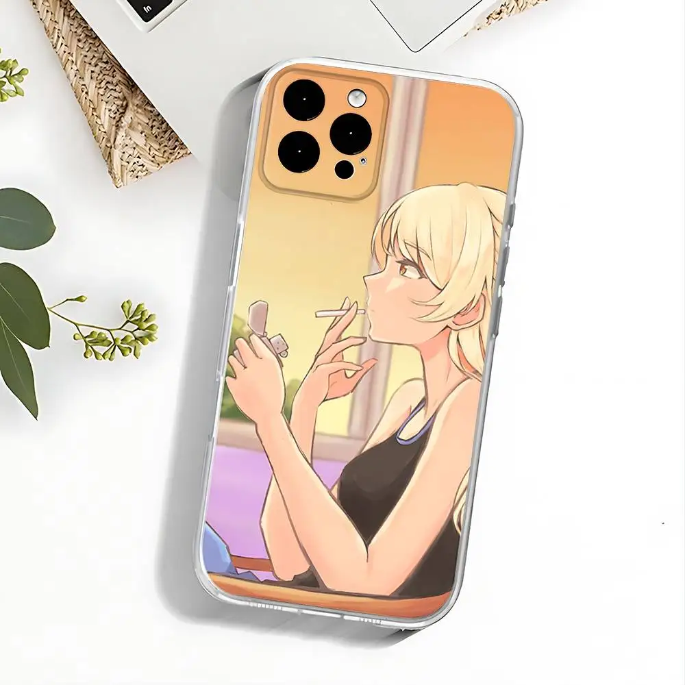 Custodia per telefono da gioco Classe C del 09 per iPhone 17,16,15,14,13,12,11 Pro,Max,Plus,X,XS,XR,SE4,E Mini Cover morbida trasparente