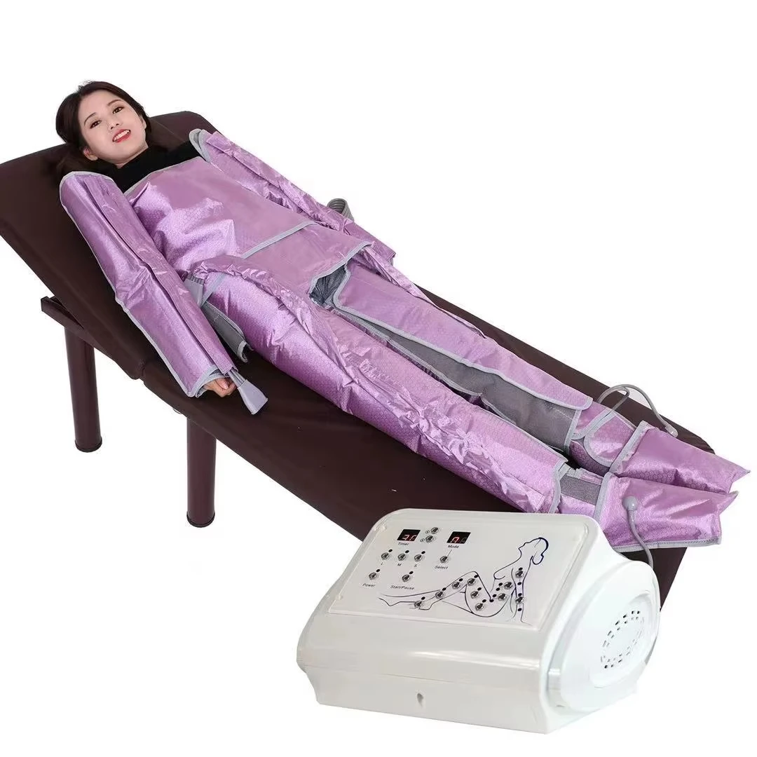 Air Pressure Sliming Suit For Body Sliming Weight Loss Body Relax Detoxing Machine Sauna Massage Leg Foot Massager Pain Relief 3