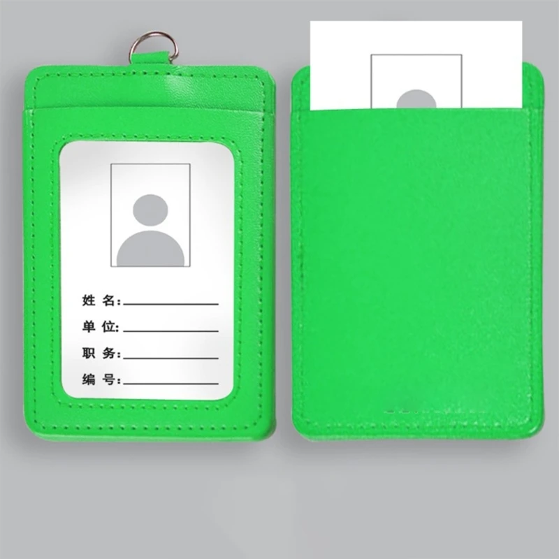 Portable Work Card Storage Case Bus Cards Holder Elegant Solution for Office Meetings and Business