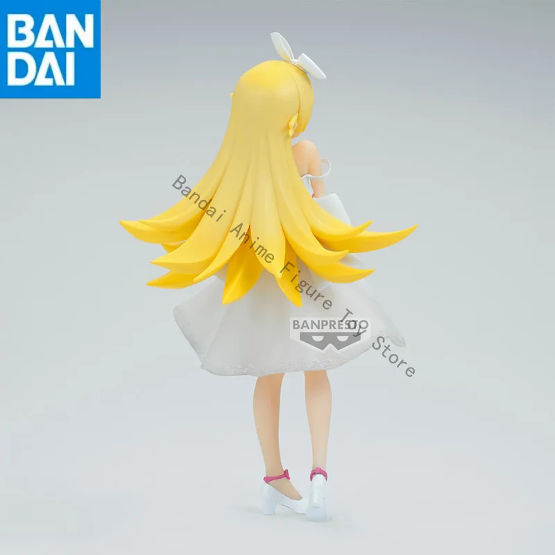 in stock Original Genuine BANDAI NAMCO BANPRESTO Monogatari Series ESPRESTO Oshino Shinobu PVC 20cm Figure model doll toy gift