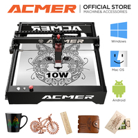 ACMER P1 10W Wood engraving machine cutting machine