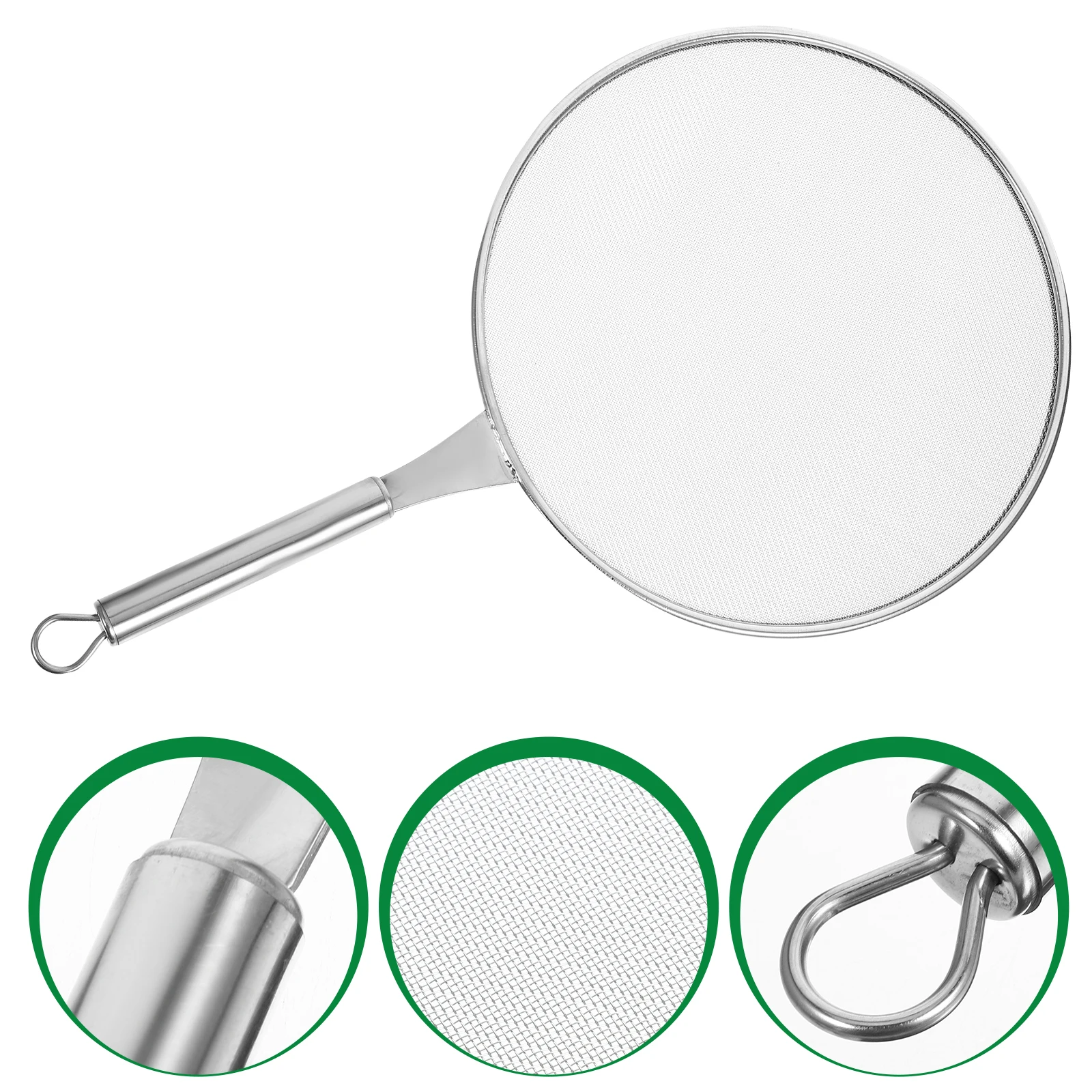 

Skillet Oil Splatter Guard Fry Frying Pan Cover Screen Explosion-proof Guards Grease Cooking