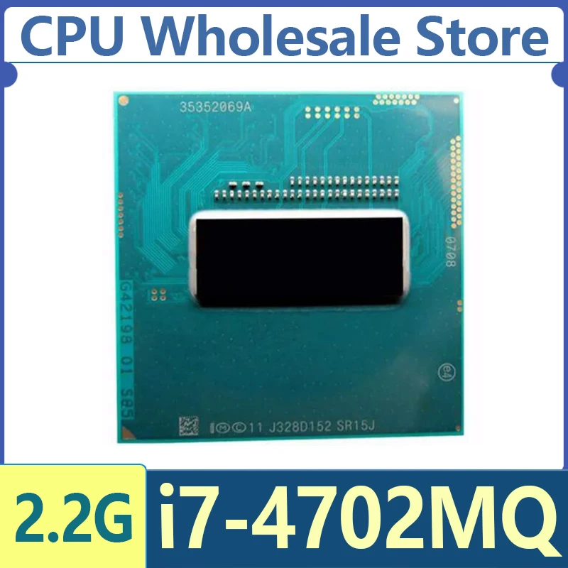 إنتل كور i7-4702MQ SR15J i7 4702MQ 2.2 جيجا هرتز رباعي النواة ثمانية موضوع وحدة المعالجة المركزية 6 متر 37 واط المقبس G3 / rPGA946B #1