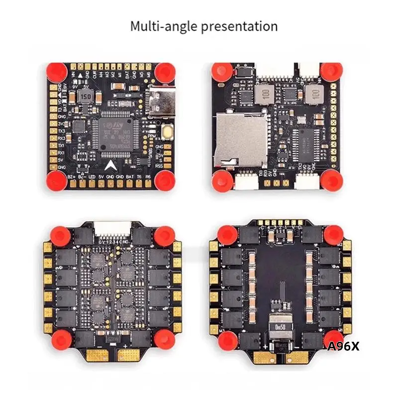 

F405 V3S PLUS Stack F405 Flight Controller BLHELI_S 65A 4In1 ESC 30.5X30.5Mm For RC FPV 5-15Inch Freestyle Drones Parts