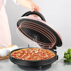 Electric Pancake Pan Household Double-sided Heating Multi-function Deepening Electric Baking Pan Electric Frying Pan 33CM