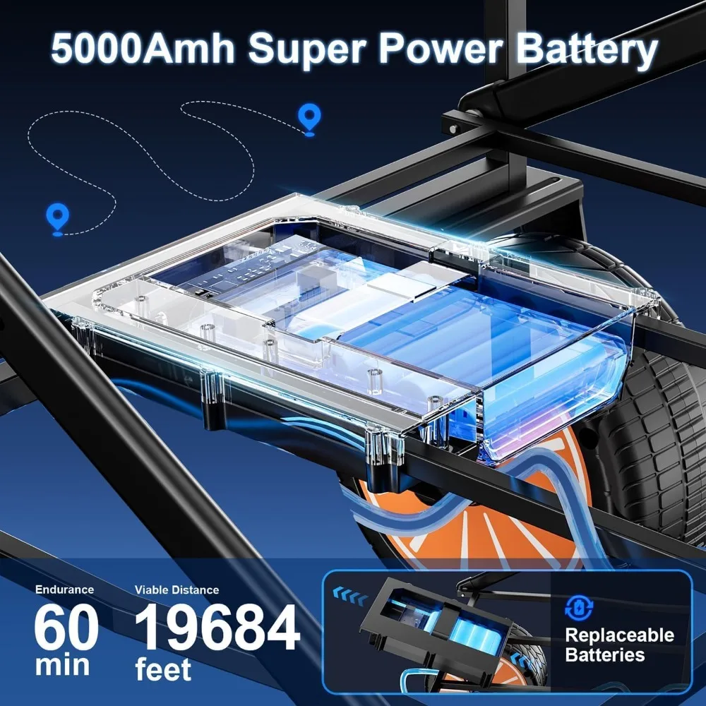 عربة عربة حديقة قابلة للطي مع عجلة، عربات عربات أدوات معدنية قابلة للطي، طاقة 100 وات وسعة 300 رطل، منفذ.