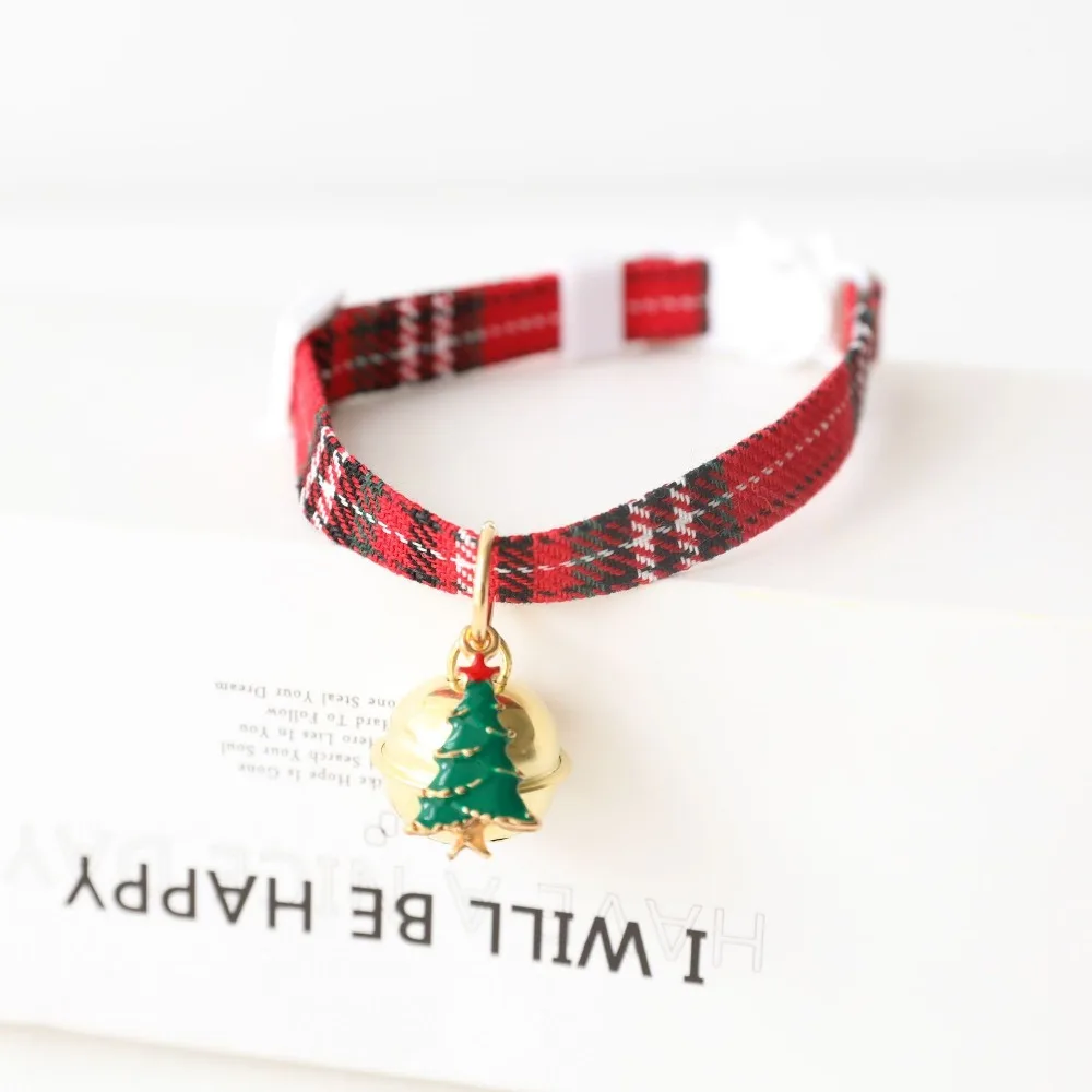 British Style Bow Tie Pet Collar, Adjustable Dog Cat Collar with Bell, New Year & Wedding Photography Accessories Jewelry