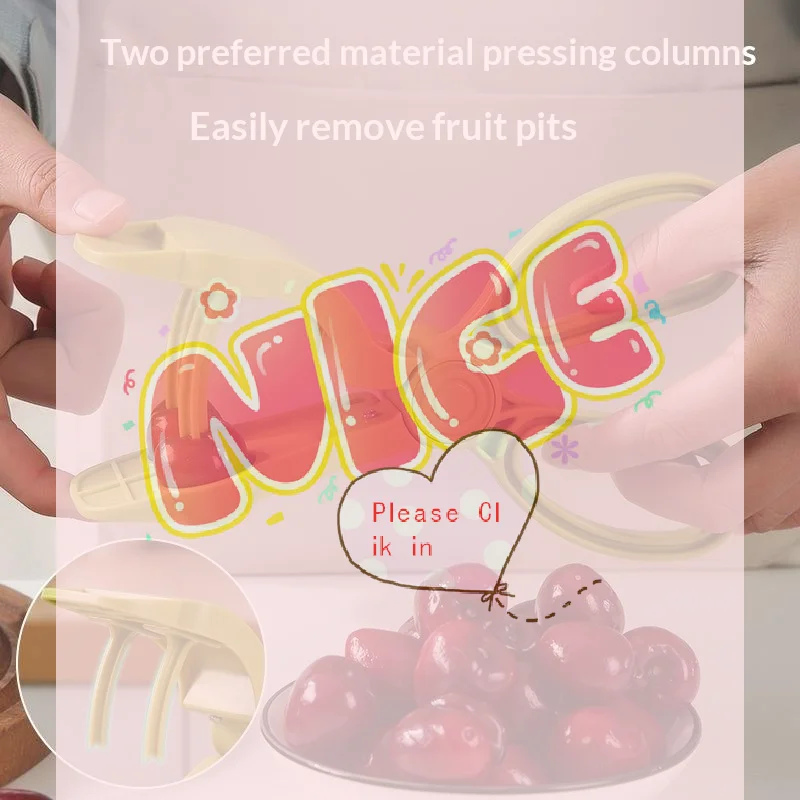 Multi - Functional Pit Remover for Cherries Hawthorns Red Dates Olives Creative Pitter Tool Small Kitchen Gadget for Home Use