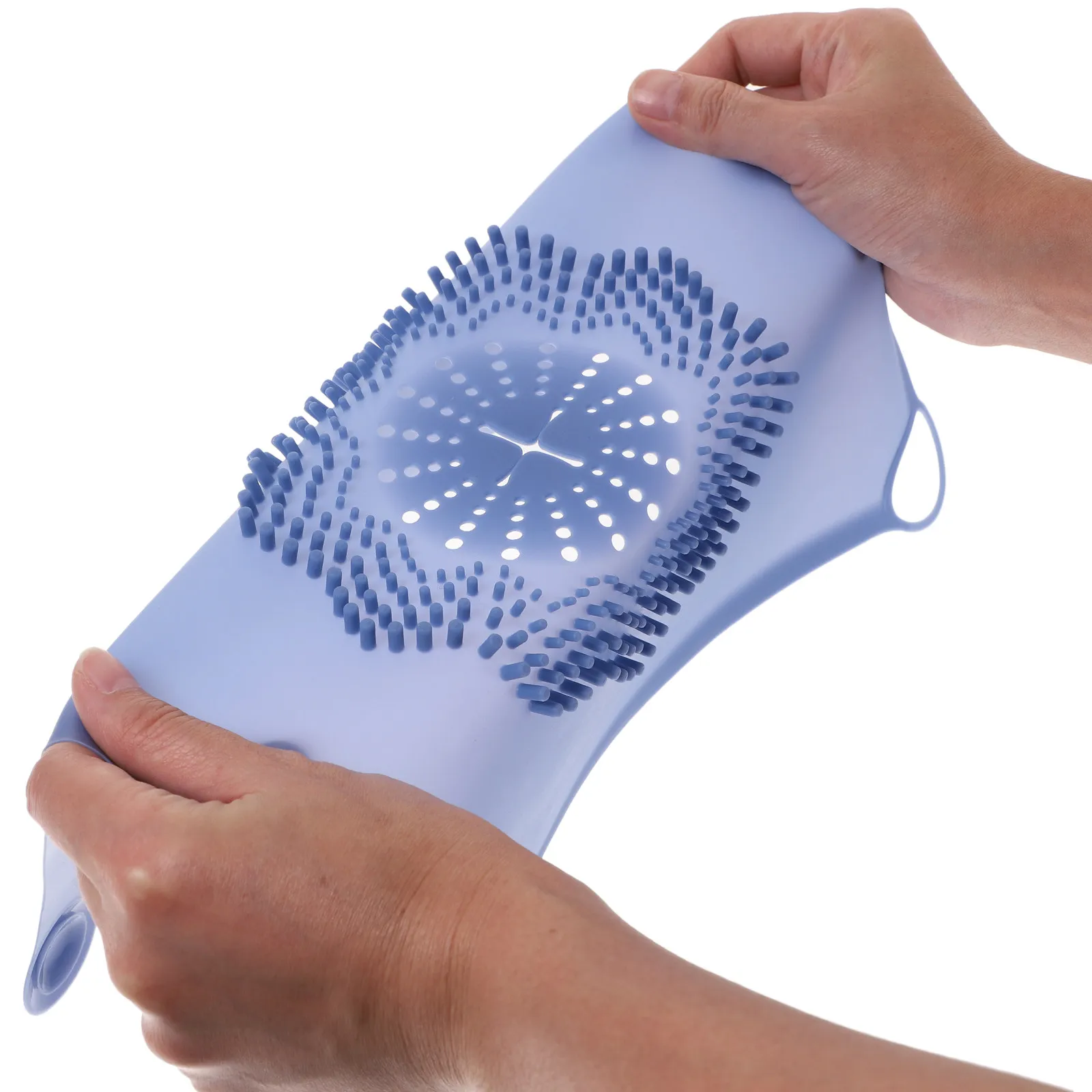 

Floor Drain Anti-Blocking Filter Silicone Strainer Hair Catcher Shower Drain Cover Bathroom Hair Stopper Reusable