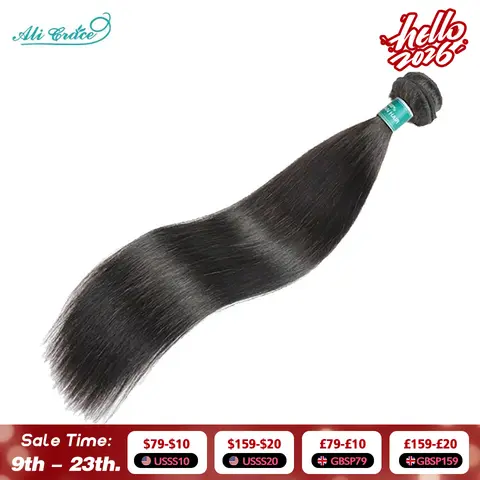 Brazilian Straight Hair Extensions 28-32 Inch ALI GRACE