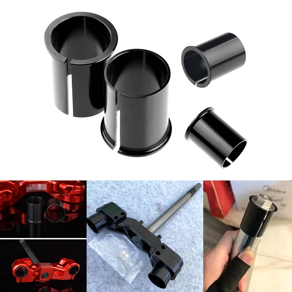 E-bike Motorcycle Front Shock Direction Column Convert Sleeve 27 turn 30 turn 31 turn 33core Variable Diameter Sleeve Converter