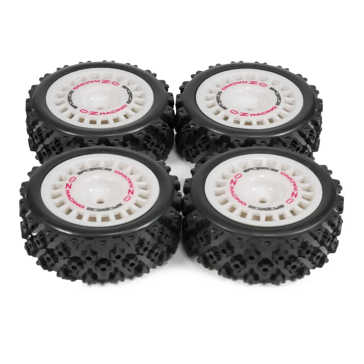 4Pcs 12mm Glued Rubber Tire Plastic Wheels Rim for RC Rally Racing Car TT-01 TT-02 XV-01 DF-03 TA06 PTG2 HPI WR8 Upgrades Parts