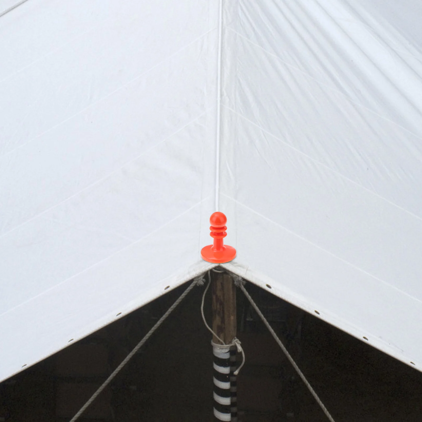 

4pcs Camping Hiking Awning Rod Cover Case Mini Plastic Anti-Stab For Tent Pole Support Tarp Grabbers Canopy Cap Rainproof