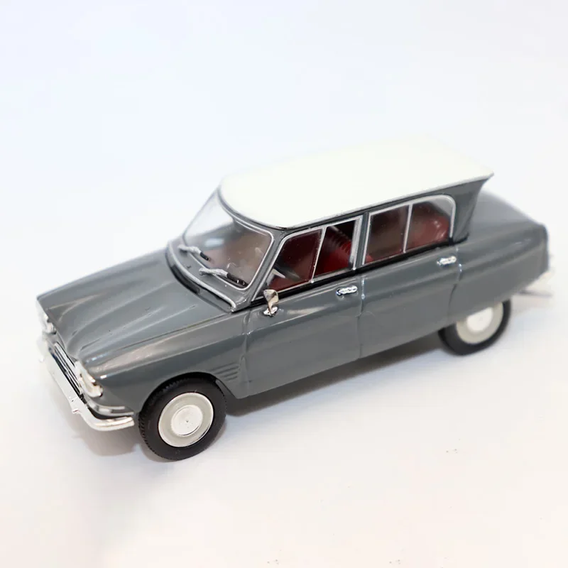 Citroen Ami 6 1967 im Maßstab 1:43, Vintage-Ornamente aus Legierungsautomodell