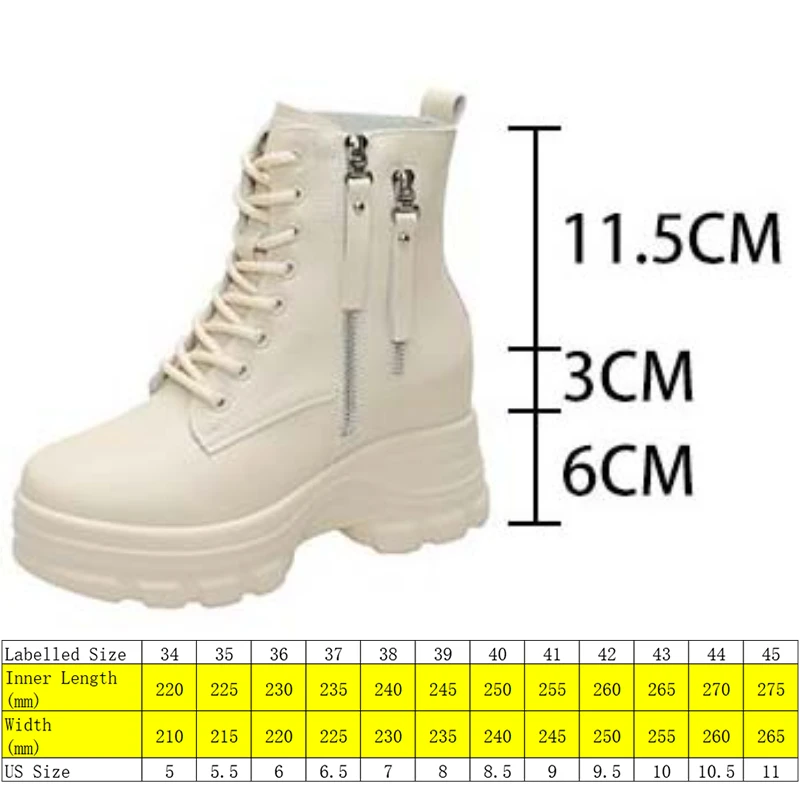 Fujin 9cm Microfiber Leather Women Chunky Sneaker Spring Platform Fashion Autumn Winter Plush Warm Casual Ankle Booties Shoes image 2