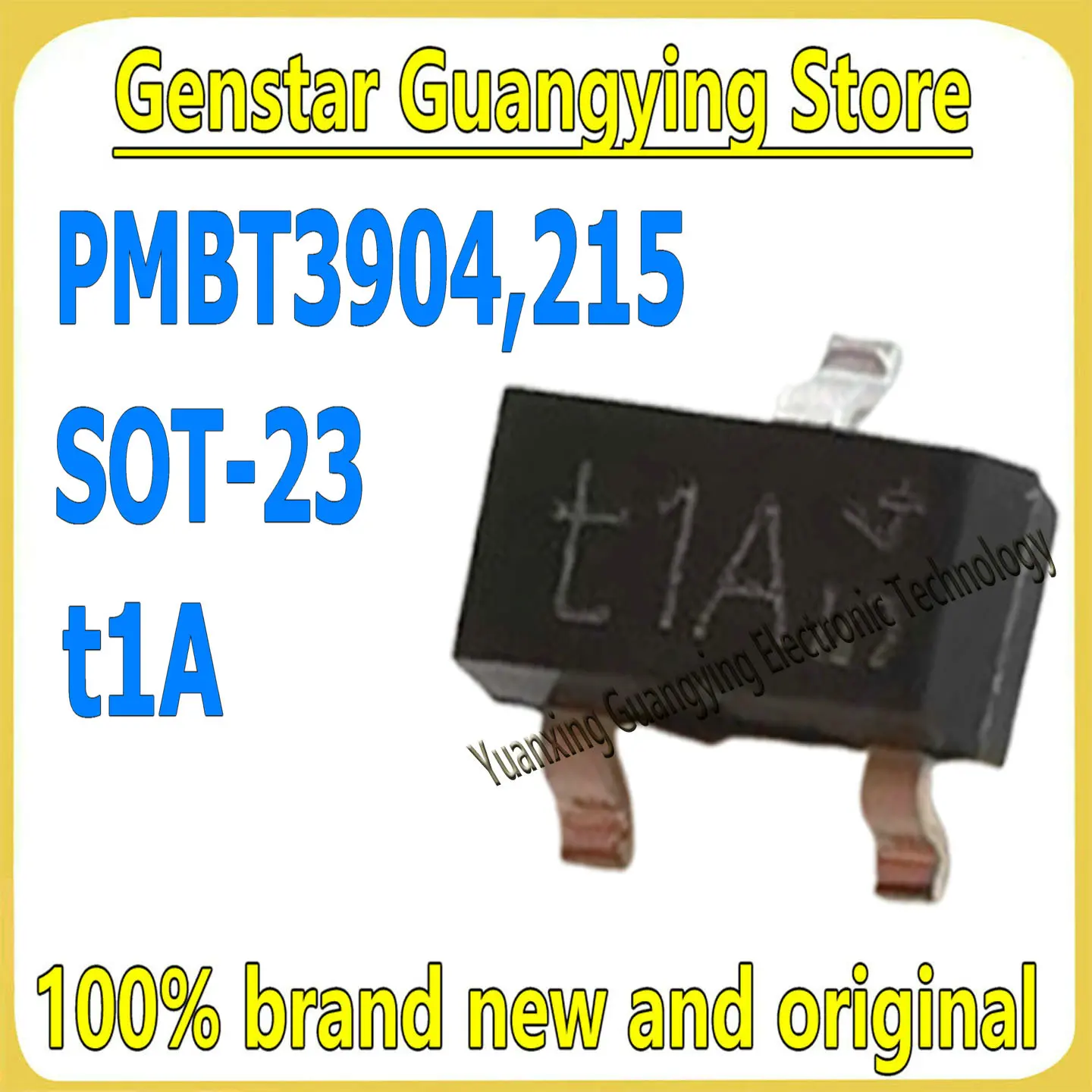 

(20 шт.) PMBT3904,215 PMBT3904 Маркировка: t1A W1A SOT-23 40V 200mA NPN-транзистор (BJT) 100% новый