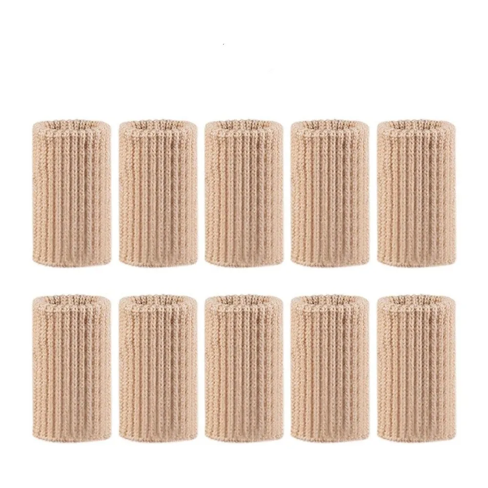 

10pcs/set Hand Protector Finger Sleeves Protectors Protection Non Slip Golf Finger Sleeves Silicone Colorful