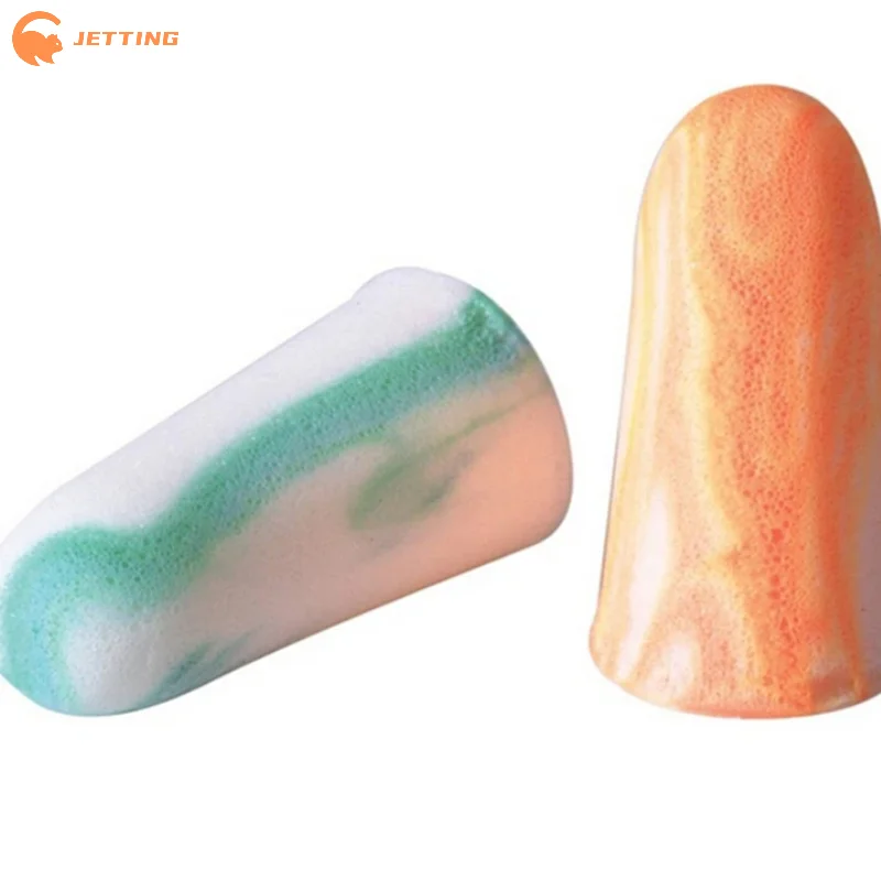 (New) 5 Pairs Spark Soft Light Foam Ear Plugs Defenders Protectors Earplugs