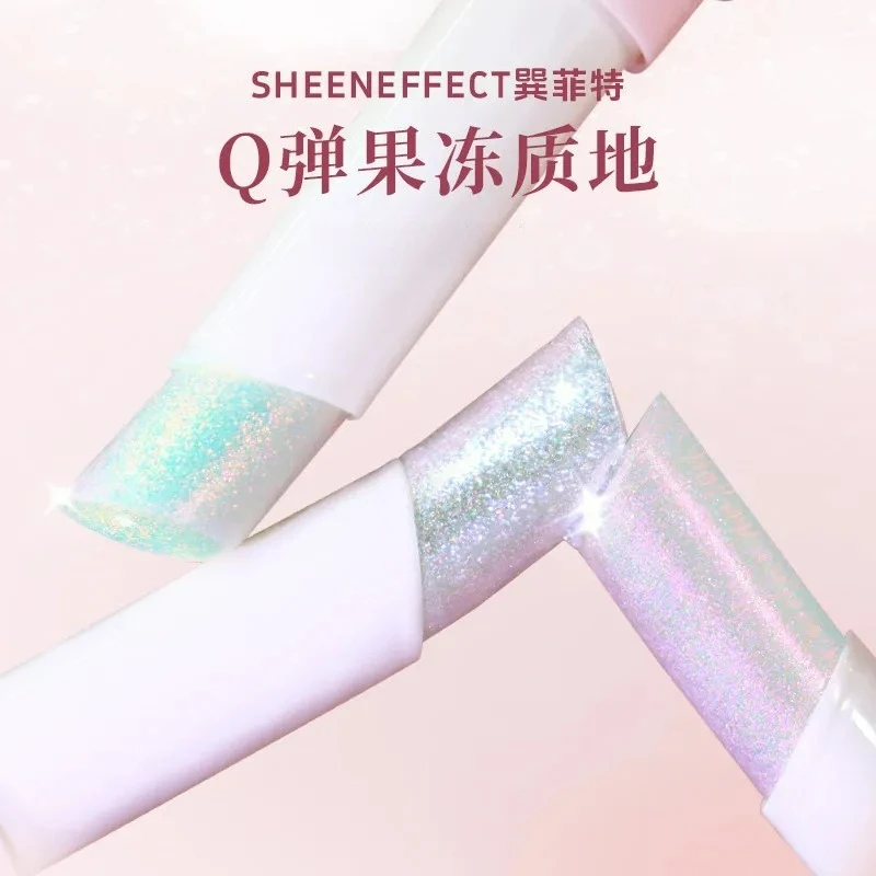 Sheeneffect Chameleon Color Change Jelly Eyeshadow Stick High Gloss Pearl Shine Flash Brighten Makeup