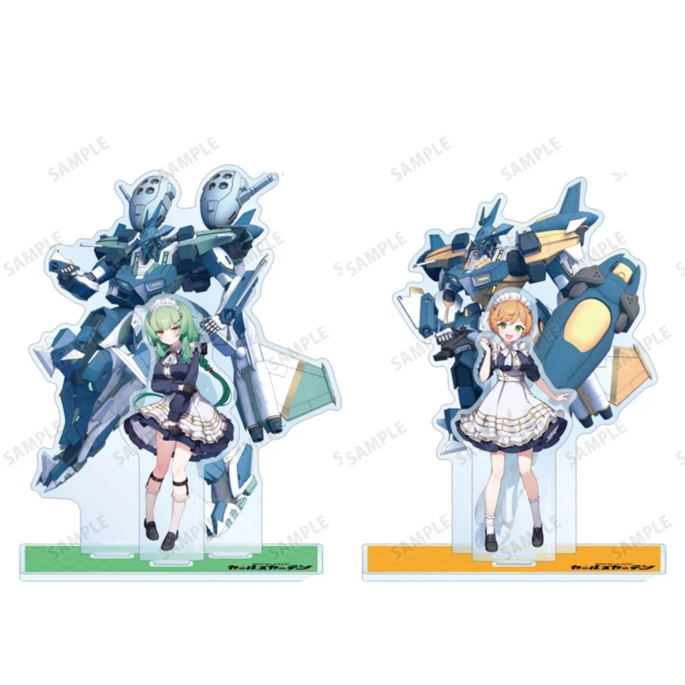 15CM Hot Anime HOT Game Muv-Luv Acrylic Keychain Stand Model Cosplay Characters Ornament Accessories Goods Collection Gifts
