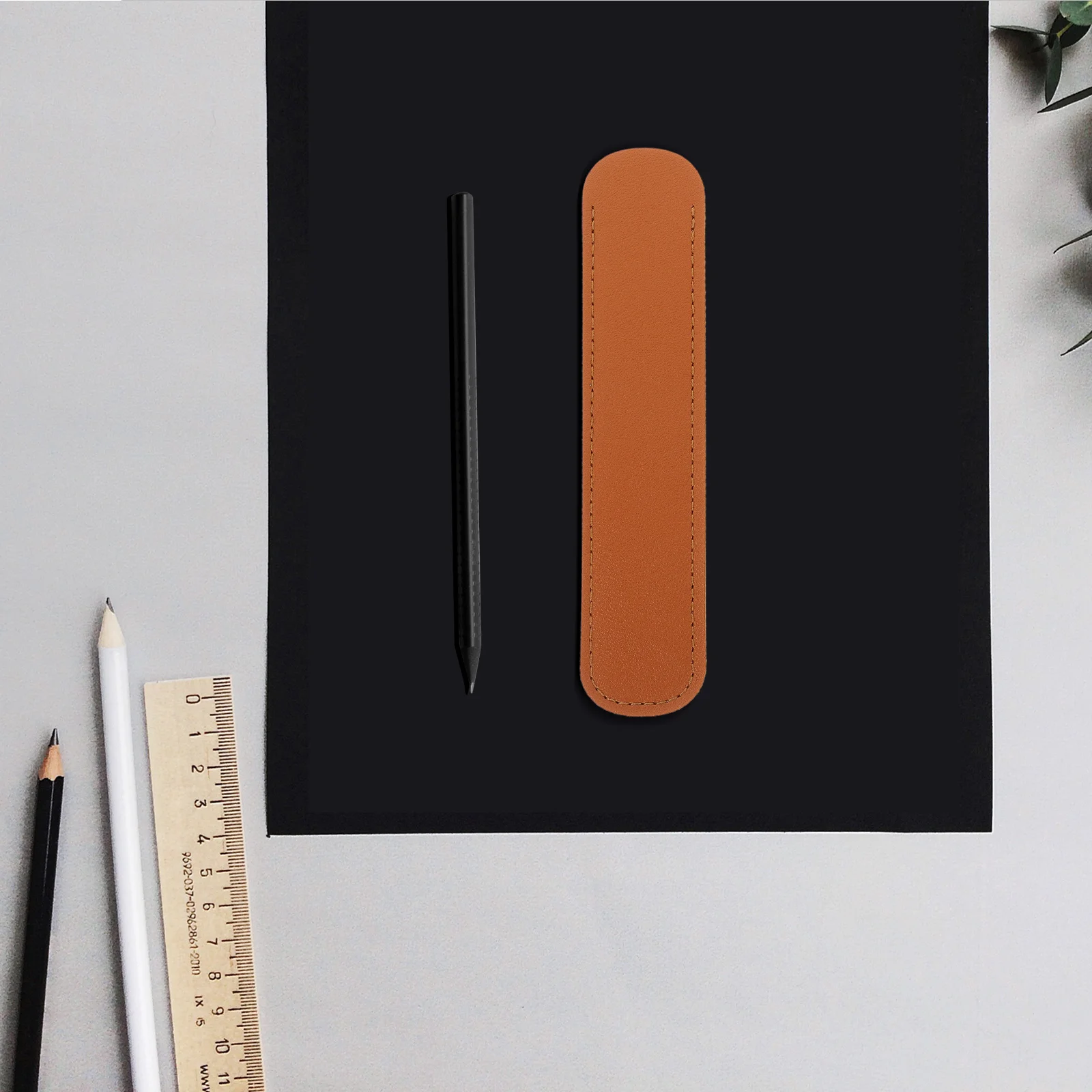 

6Pcs Pen Pouch Sleeve for Single Fountain Pen Holder Case Lightweight Portable Kids School Office Stationery Accessory