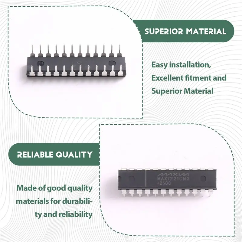 LED Display Driver IC Module 5PCS Set-DIP24 Inline Segment& Dot Matrix Control Chipset,MAX7221CNG MAX7221ENG