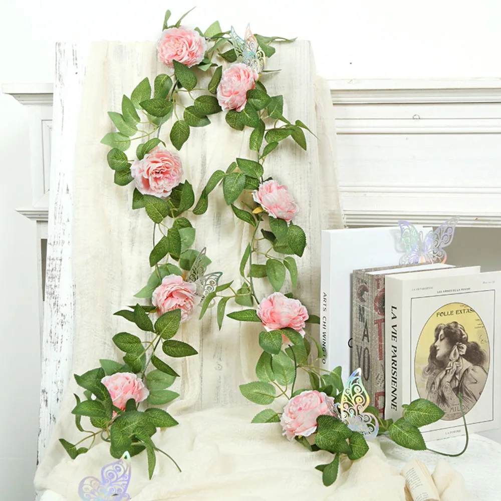 

Simulated Artificial Plant Flower Vine Home Decoration Ornament Hanging Wall Birthday Party Decorations