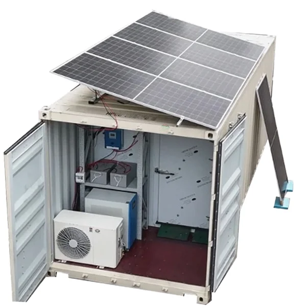 FOODLINE Solar Powered Refrigerated Container real‑time temp monitoring for cross‑border farm goods cold storage unit