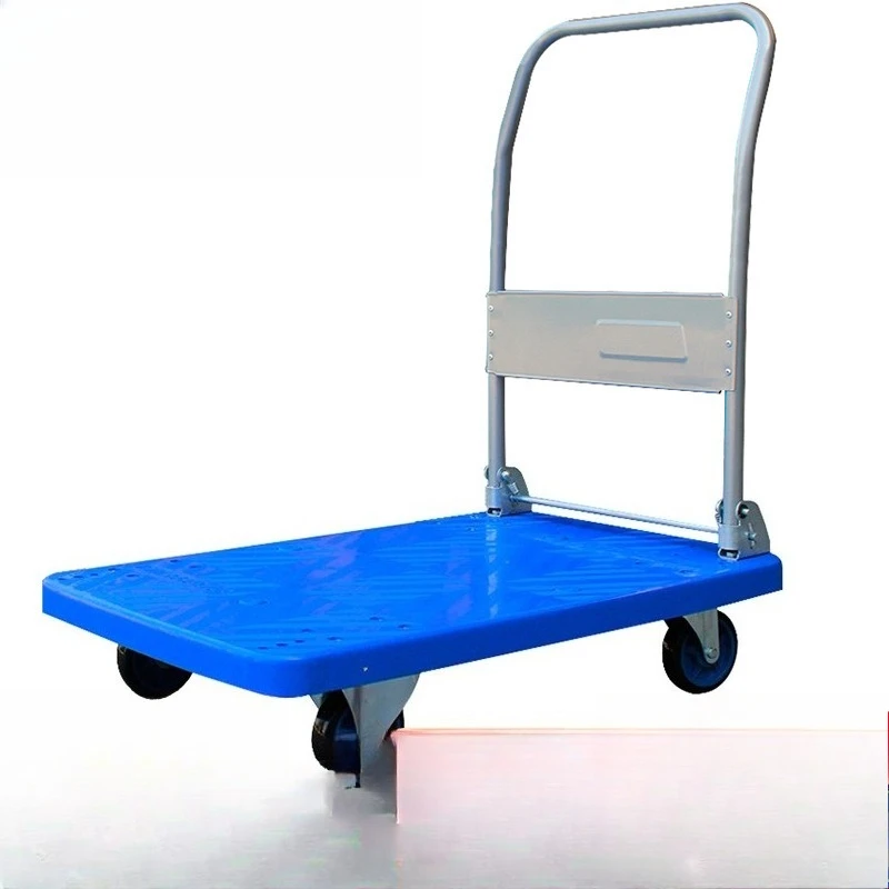 

Silent single-layer flatbed truck, single-layer trolley, small push-pull truck