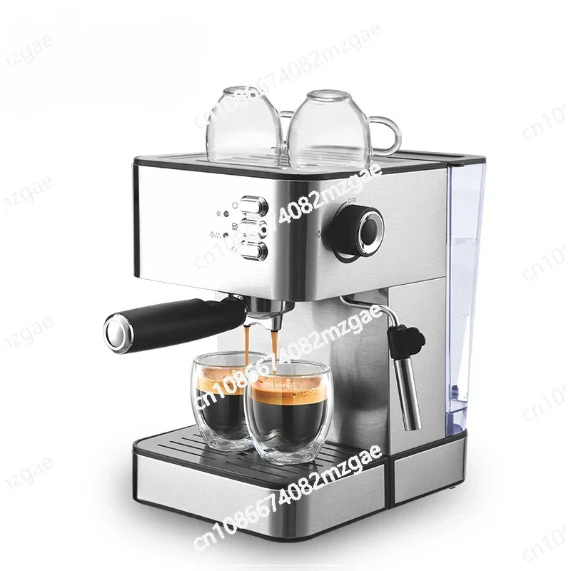 Household Small Espresso Semi-automatic Steam Coffee Machine Milk Frother Milk Frothing