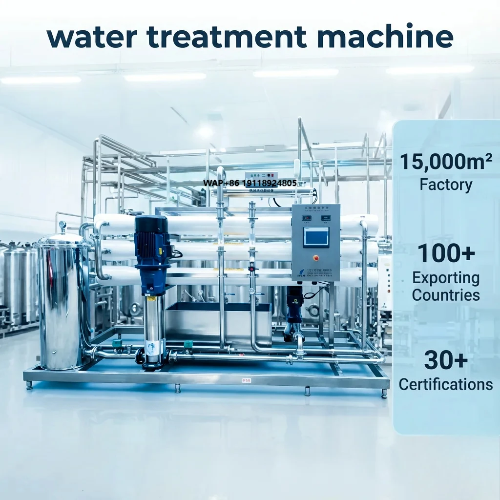 Automatic Water Reverse Osmosis RO water Treatment Equipment with CE Certification