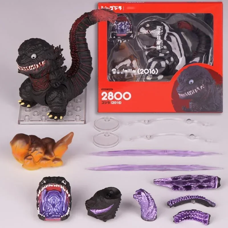 

Hot In Stock Godzilla Nendoroid 2016 Movie Q Version Movable Figure Peripherals Table Decoration For Adult Collectors Gift