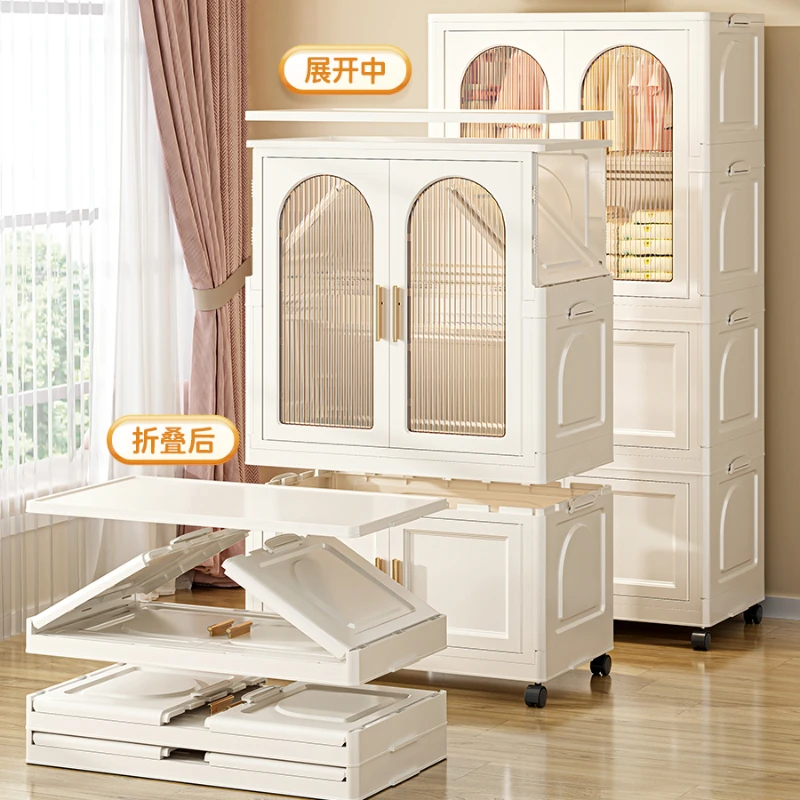 Storage Organizer Children Wardrobes Bedroom Clothing Rack Children Wardrobes Cabinet Szafa Na Ubrania Home Furniture MR50CW