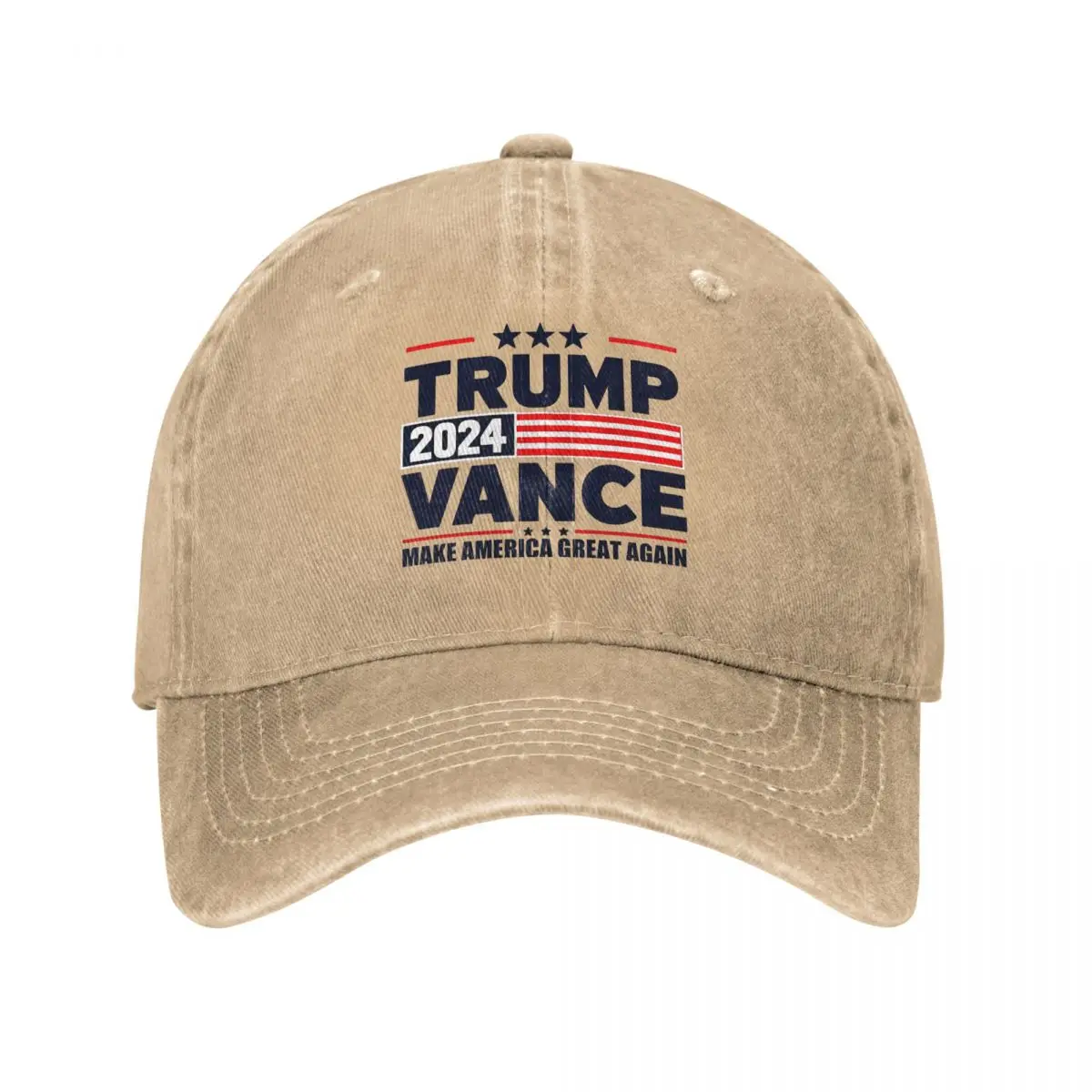 

Baseball Cap Trump J D Vance Stuff Men Women Classic Distressed Denim Washed Trump Vice President Casquette Dad Hat Adjustable