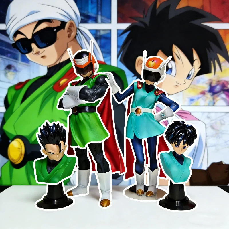 

Фигурка Dragon Ball 29/33 см: Гранд Сайян Гохан и Видел, двойная статуэтка с двумя головами, модель аниме-персонажей, коллекционная игрушка, декор, подарок