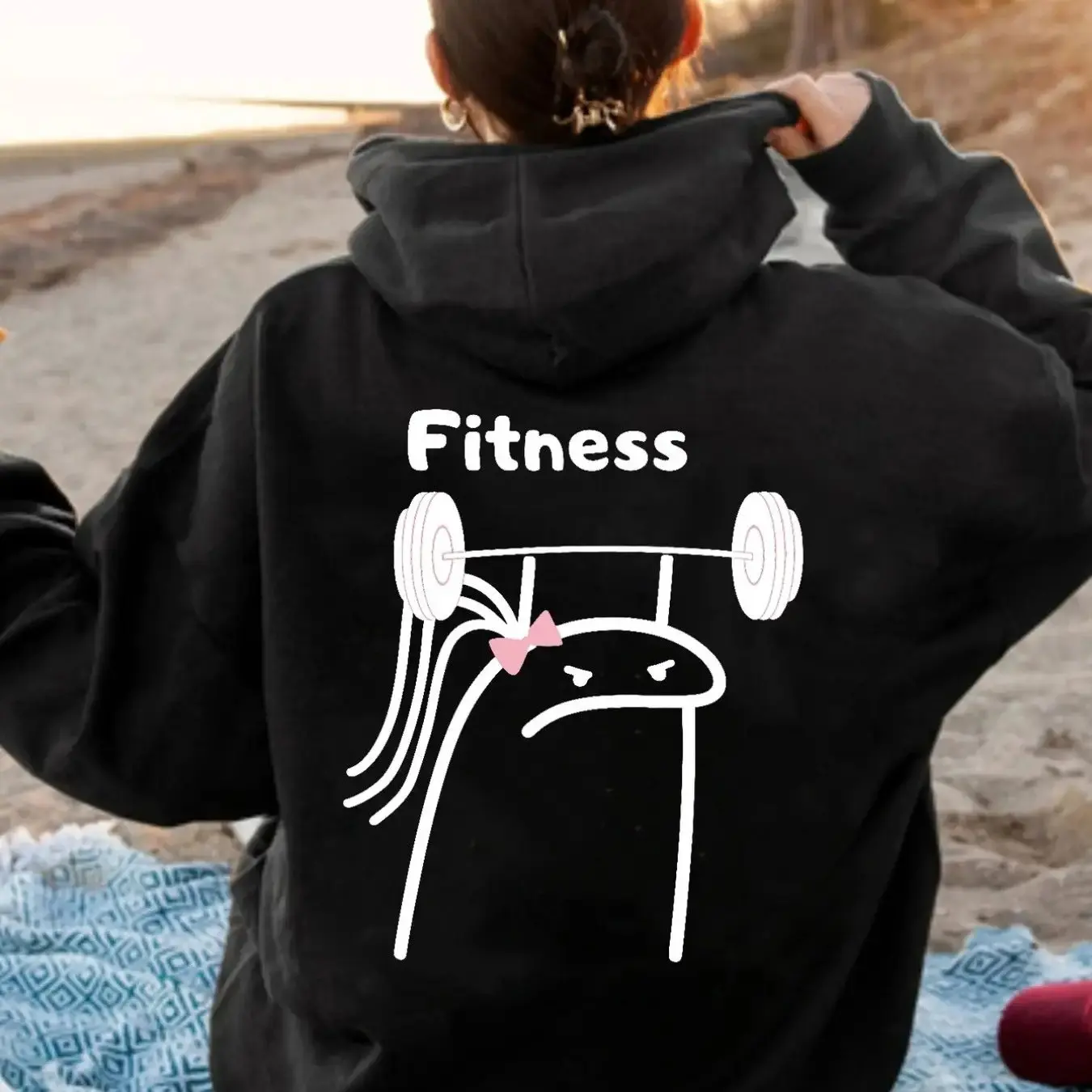 

Graphic Printing Autumn and Winter Pure Cotton Men's and Women's Hoodies Casual Outdoor Street Sports Training Brand Trend