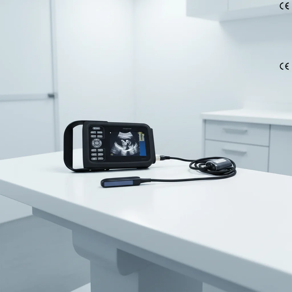 Handheld Veterinary Obstetric Ultrasound diagnostic scanner for cattle, sheep, pig and horse animal clinical  examination