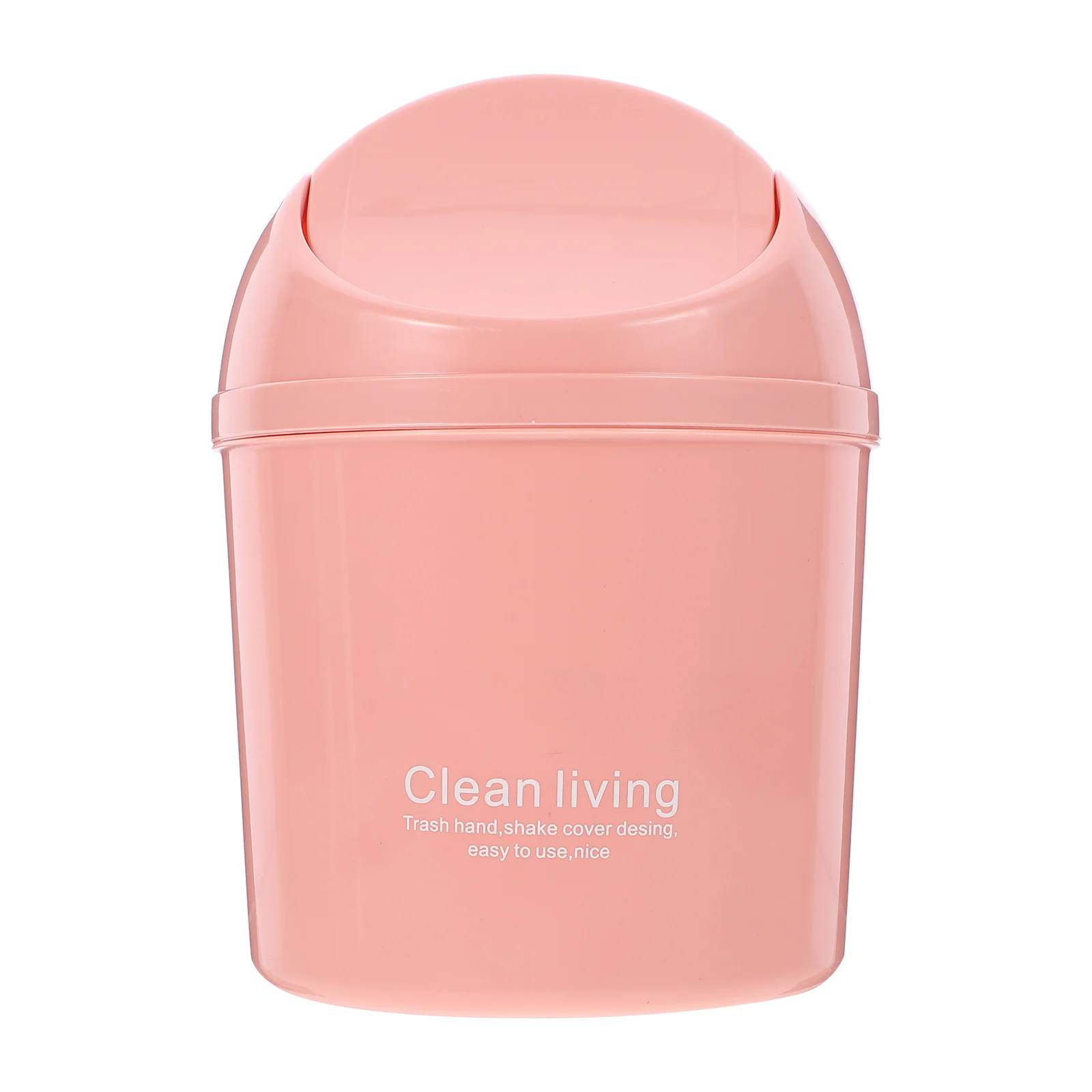 

Mini Rabbit Trash Can Desktop Garbage Organizer Pink Table Waste Bin Compact Use Mini Garbage Can Table Waste Bin