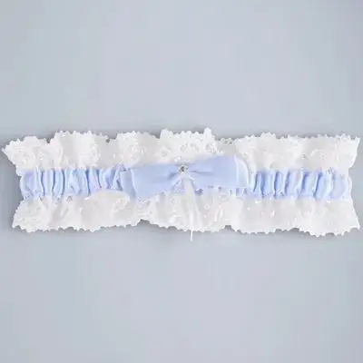 

1Pcs Wedding Bridal Lace Garter Bowknot Leg Ring Elegant Women Accessory Wedding Bridal Lace Bride Women Garter