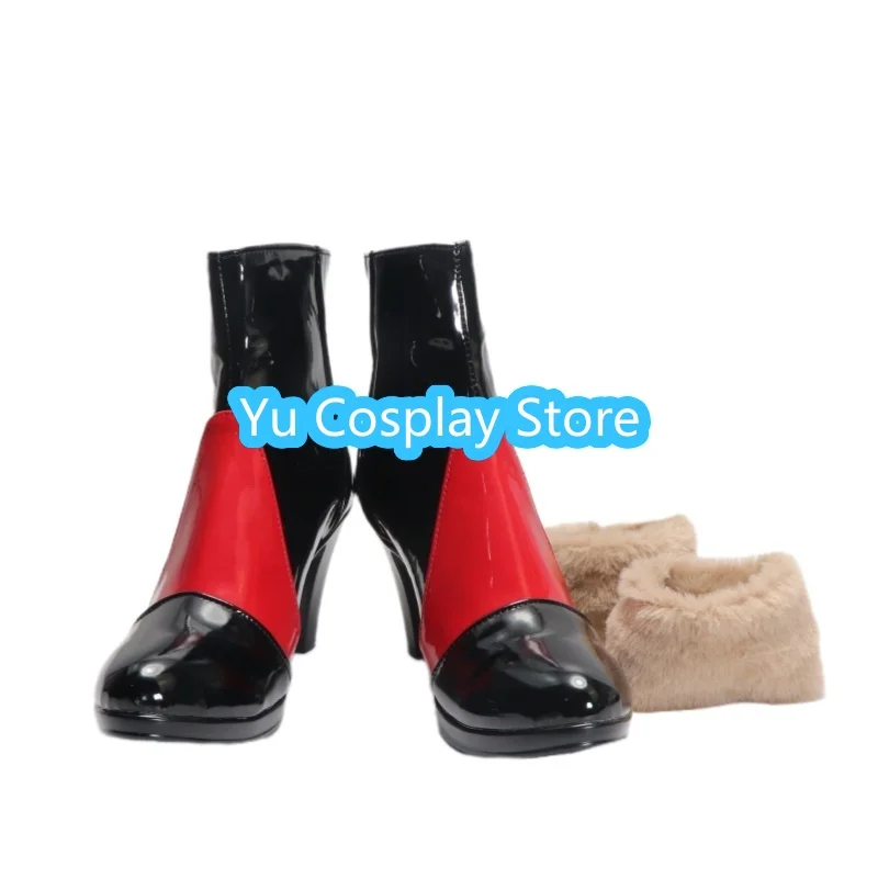 Yu コスプレストア 雪風コスプレ靴 アニメコスプレ靴 ブーツ ハロウィンコスチューム小道具