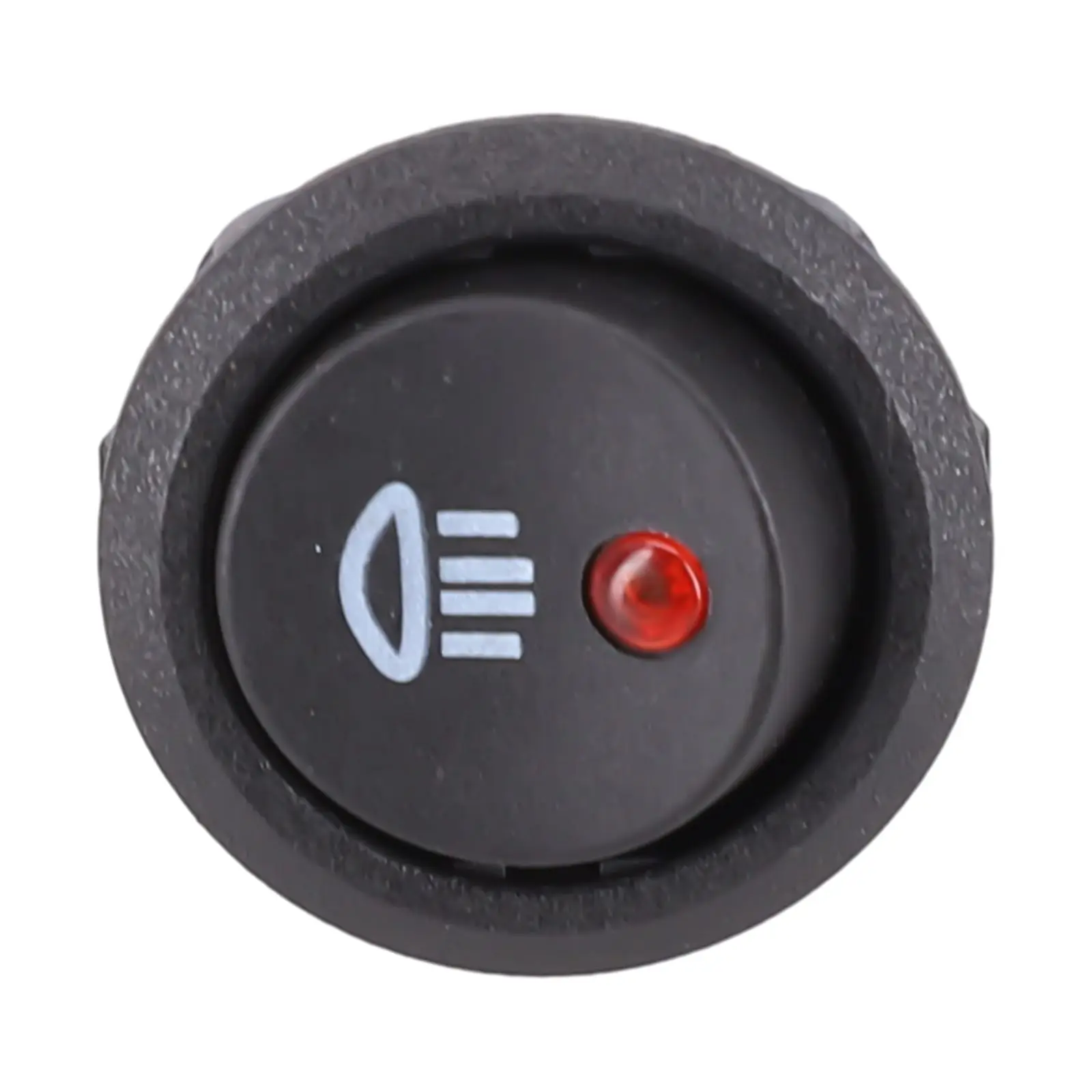 Automotive 12V On Off Rocker Switch Kit with Red LED Indicator Symbol Compatible with Car Truck Van Fog Lights